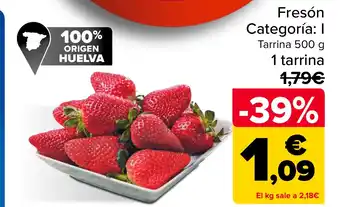 Carrefour Fresón oferta