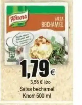 FROIZ Salsa Bechamel Knorr 500ml oferta