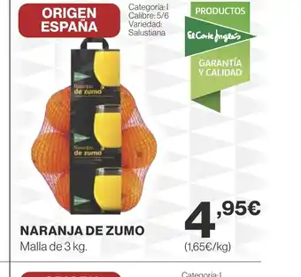 Supercor NARANJA DE ZUMO oferta