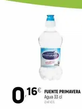 Coviran Fuente Primavera Agua 33cl oferta