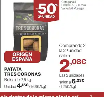 Supercor PATATA TRES CORONAS oferta