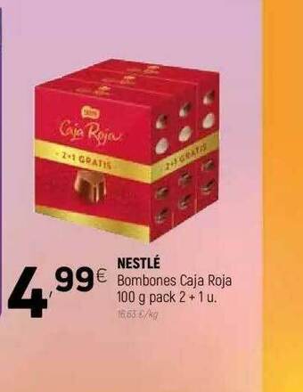 Coviran Nestlé Bombones Caja Roja oferta