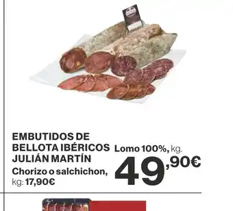 Supercor EMBUTIDOS DE BELLOTA IBÉRICOS oferta