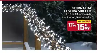 GiFi Guirnalda Festiva 500 Led oferta