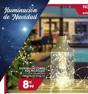 GiFi Guirnalda Cobre 400 Microled oferta