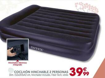 GiFi Colchón Hinchable 2 Personas Intex oferta