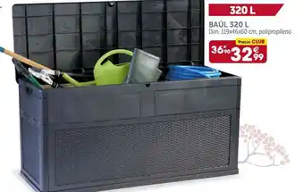 GiFi Baúl 320 L oferta