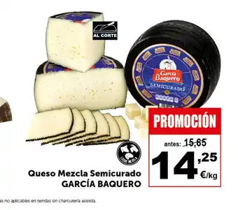 Masymas Queso Mezcla Semicurado GARCÍA BAQUERO oferta