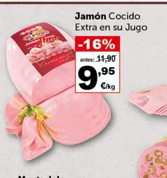 Masymas Jamón Cocido Extra en su Jugo oferta