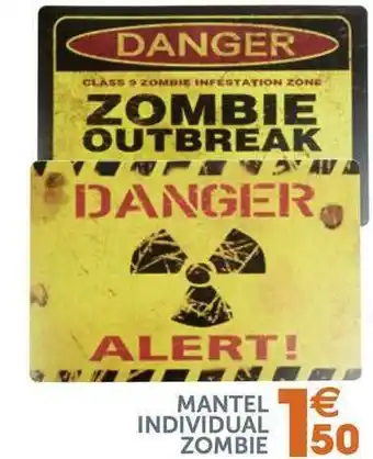 GiFi Mantel Indificual Zombie oferta
