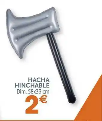 GiFi Hacha Hinchable oferta