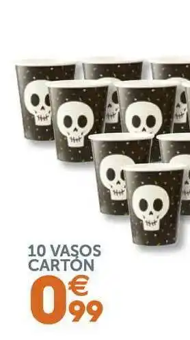 GiFi 10 Vasos Cartón oferta