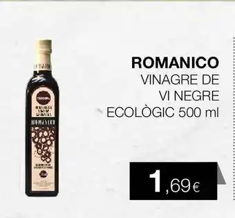 Plusfresc Romanico Vinagre De Vi Negre Ecològic 500ml oferta
