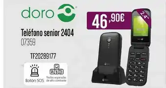 MR Micro Doro Teléfono Senior 2404 07359 oferta