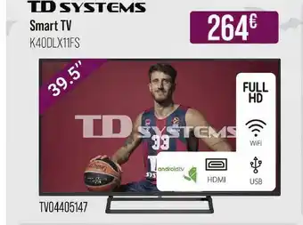 MR Micro Td Systems Smart Tv K40dlx11fs oferta