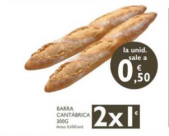 Cash Ecofamilia Barra Cantábrica oferta