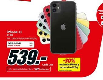 MediaMarkt Iphone 11 64gb oferta