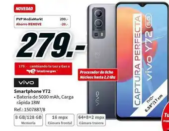 MediaMarkt Smatphone Y72 Vivo oferta