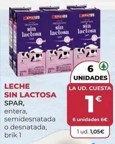 SPAR Gran Canaria Leche oferta