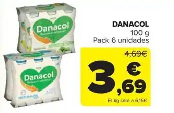Carrefour Market DANACOL 100 g oferta