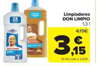 Carrefour Market Limpiadores DON LIMPIO oferta