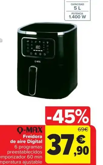 Carrefour Market Freidora de aire Digital oferta