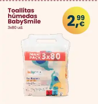 Clarel Toallitas húmedas BabySmile oferta