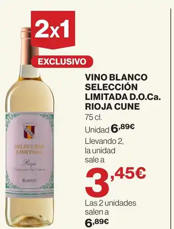 Hipercor VINO BLANCO SELECCIÓN oferta