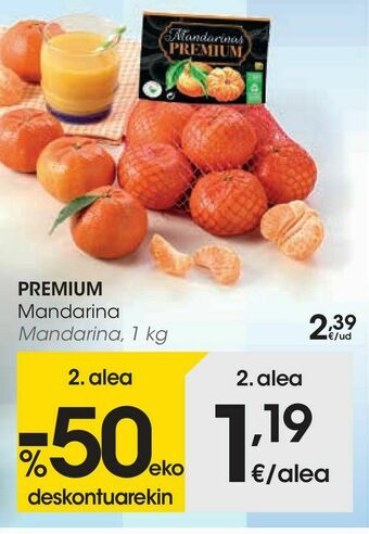 Eroski Mandarinas premium oferta