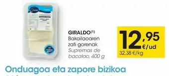 Eroski Supremas de bacalao oferta