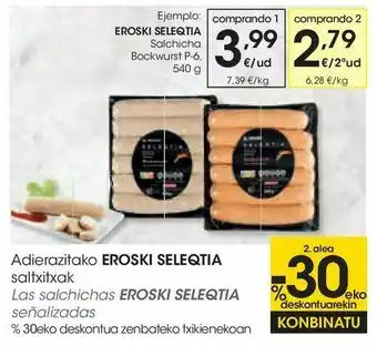 Eroski Salchicha oferta
