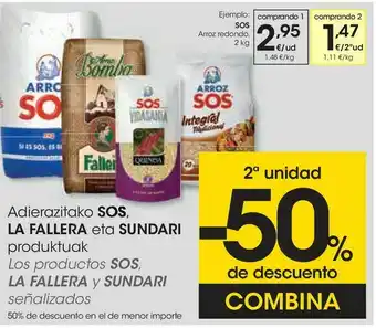 Eroski Arroz redondo oferta
