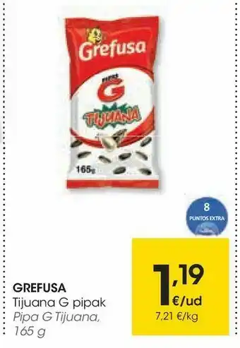 Eroski Pipas g tijuana oferta