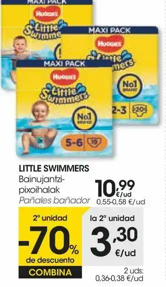Eroski Pañales bañador oferta