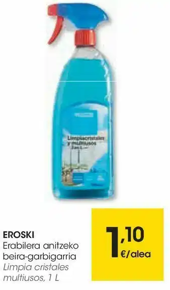 Eroski Limpia cristales multiusos oferta