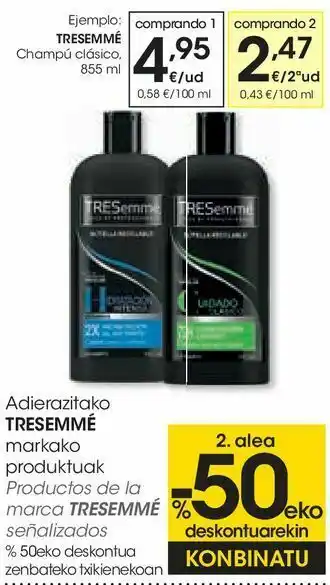 Eroski Champú clásico oferta