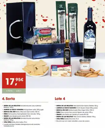 Eroski Lote 4 oferta