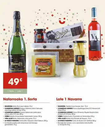 Eroski Lote 1 navarra oferta