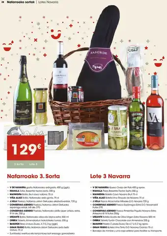 Eroski Lote 3 navarra oferta