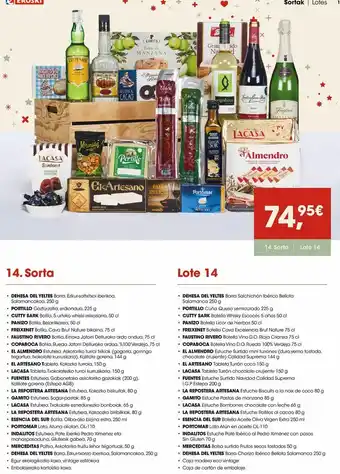 Eroski Lote 14 oferta