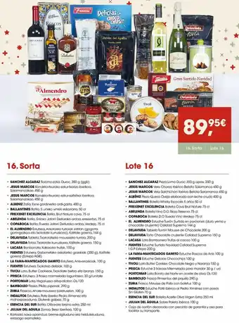 Eroski Lote 16 oferta