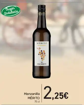 Carrefour Mérito Manzanilla 75cl oferta