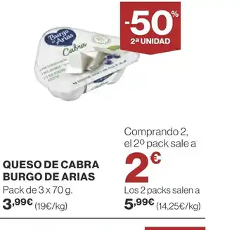 Supercor QUESO DE CABRA BURGO DE ARIAS oferta