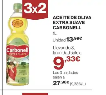 Supercor ACEITE DE OLIVA EXTRA SUAVE CARBONELL oferta