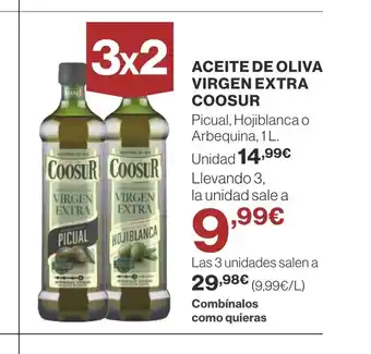 Supercor ACEITE DE OLIVA VIRGEN EXTRA COOSUR oferta