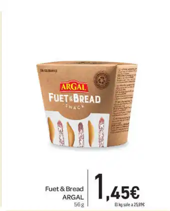 Carrefour Argal Fuet & Bread 56g oferta