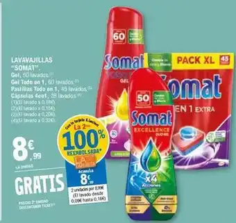 E.Leclerc Somat - lavavajillas oferta