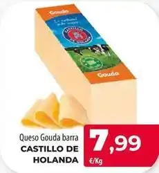 Spar Tenerife Castillo de holanda - queso gouda barra oferta