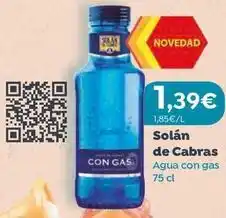 Spar Tenerife Solán de cabras - agua con gas oferta