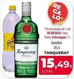 Spar Tenerife Tanqueray - ginebra oferta